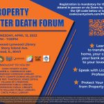 Property After Death Forum